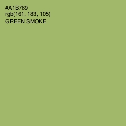 #A1B769 - Green Smoke Color Image