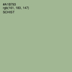 #A1B793 - Schist Color Image