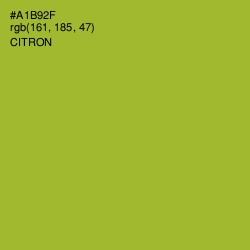 #A1B92F - Citron Color Image