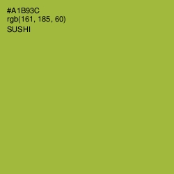 #A1B93C - Sushi Color Image