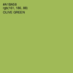 #A1BA58 - Olive Green Color Image