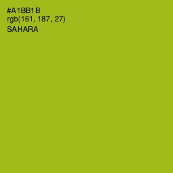 #A1BB1B - Sahara Color Image