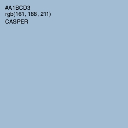 #A1BCD3 - Casper Color Image