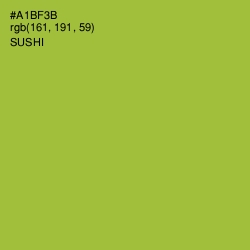 #A1BF3B - Sushi Color Image