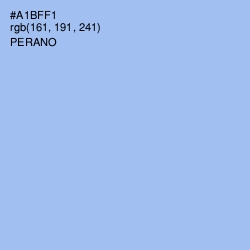 #A1BFF1 - Perano Color Image