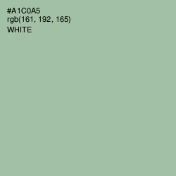 #A1C0A5 - Spring Rain Color Image