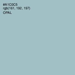 #A1C0C5 - Opal Color Image