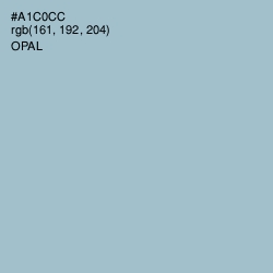 #A1C0CC - Opal Color Image