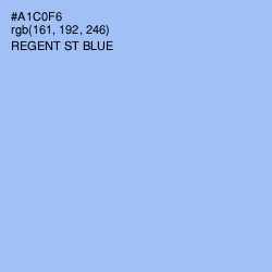 #A1C0F6 - Regent St Blue Color Image