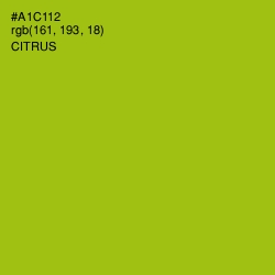 #A1C112 - Citrus Color Image