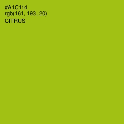 #A1C114 - Citrus Color Image