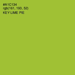 #A1C134 - Key Lime Pie Color Image