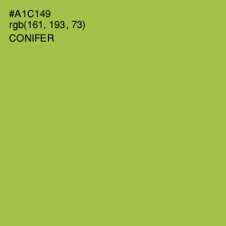 #A1C149 - Conifer Color Image