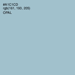 #A1C1CD - Opal Color Image