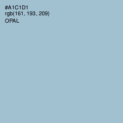 #A1C1D1 - Opal Color Image