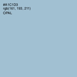 #A1C1D3 - Opal Color Image