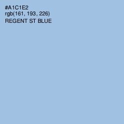 #A1C1E2 - Regent St Blue Color Image
