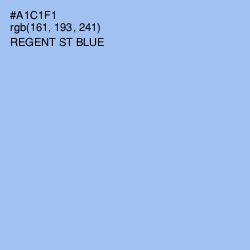 #A1C1F1 - Regent St Blue Color Image