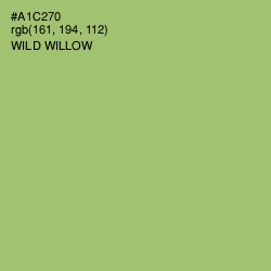 #A1C270 - Wild Willow Color Image