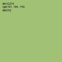 #A1C274 - Wild Willow Color Image