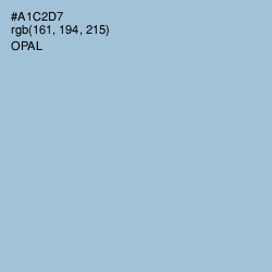 #A1C2D7 - Opal Color Image