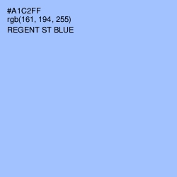 #A1C2FF - Regent St Blue Color Image