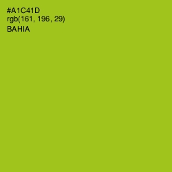 #A1C41D - Bahia Color Image