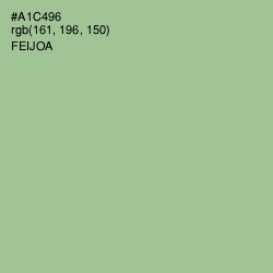 #A1C496 - Feijoa Color Image