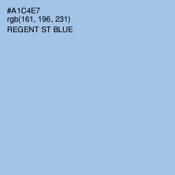 #A1C4E7 - Regent St Blue Color Image