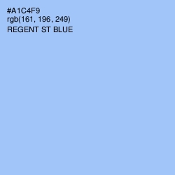 #A1C4F9 - Regent St Blue Color Image