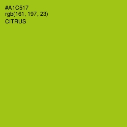 #A1C517 - Citrus Color Image