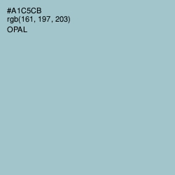 #A1C5CB - Opal Color Image