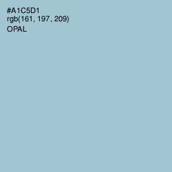 #A1C5D1 - Opal Color Image