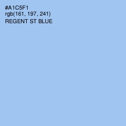 #A1C5F1 - Regent St Blue Color Image