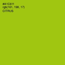 #A1C611 - Citrus Color Image