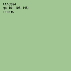#A1C694 - Feijoa Color Image