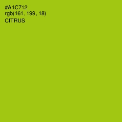 #A1C712 - Citrus Color Image