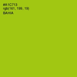 #A1C713 - Bahia Color Image