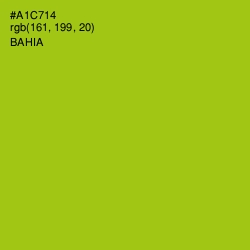 #A1C714 - Bahia Color Image