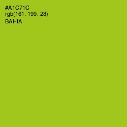 #A1C71C - Bahia Color Image