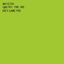 #A1C731 - Key Lime Pie Color Image