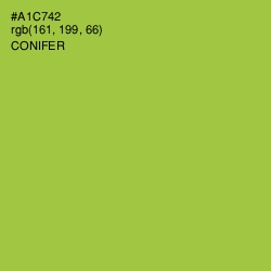 #A1C742 - Conifer Color Image