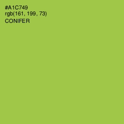 #A1C749 - Conifer Color Image