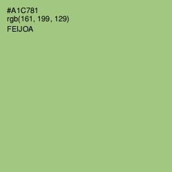 #A1C781 - Feijoa Color Image