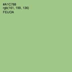 #A1C788 - Feijoa Color Image