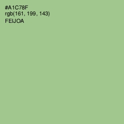 #A1C78F - Feijoa Color Image