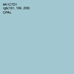 #A1C7D1 - Opal Color Image