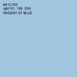 #A1C7E0 - Regent St Blue Color Image