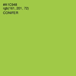 #A1C948 - Conifer Color Image