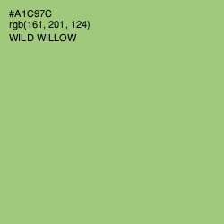 #A1C97C - Wild Willow Color Image